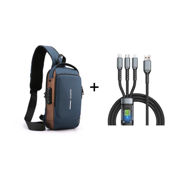 š 50% RABATT! š„ Sporttragetasche mit USB-Ladefunktion ā Diebstahlsicher, praktisch & leicht ā Perfekt für Reisen, Pendeln & Outdoor-AktivitƤten ā”
