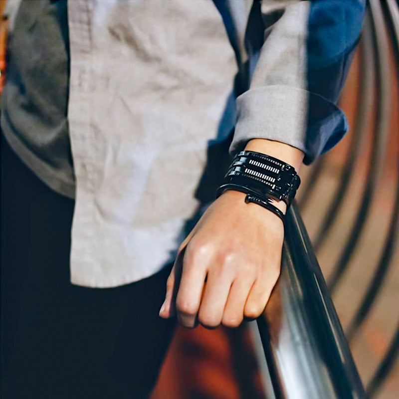đ« HALF PRICE DEAL â Herren LED Binary-Uhr đ„ futuristisch, hochwertig & ideal als Geschenk fĂŒr den Freund đ