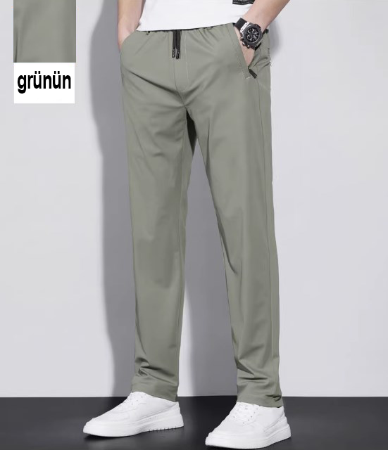 Herren Sommer Ice Silk Sweatpants