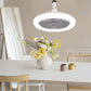 📢📢50 % Rabatt!!🥳💞 50K+ VERKAUFT! ⚡💡LED-Deckenventilator mit Fernbedienung – 3 Geschwindigkeiten, leiser DC-Motor & dimmbares Licht – Perfekt für Schlaf- & Wohnzimmer ✨