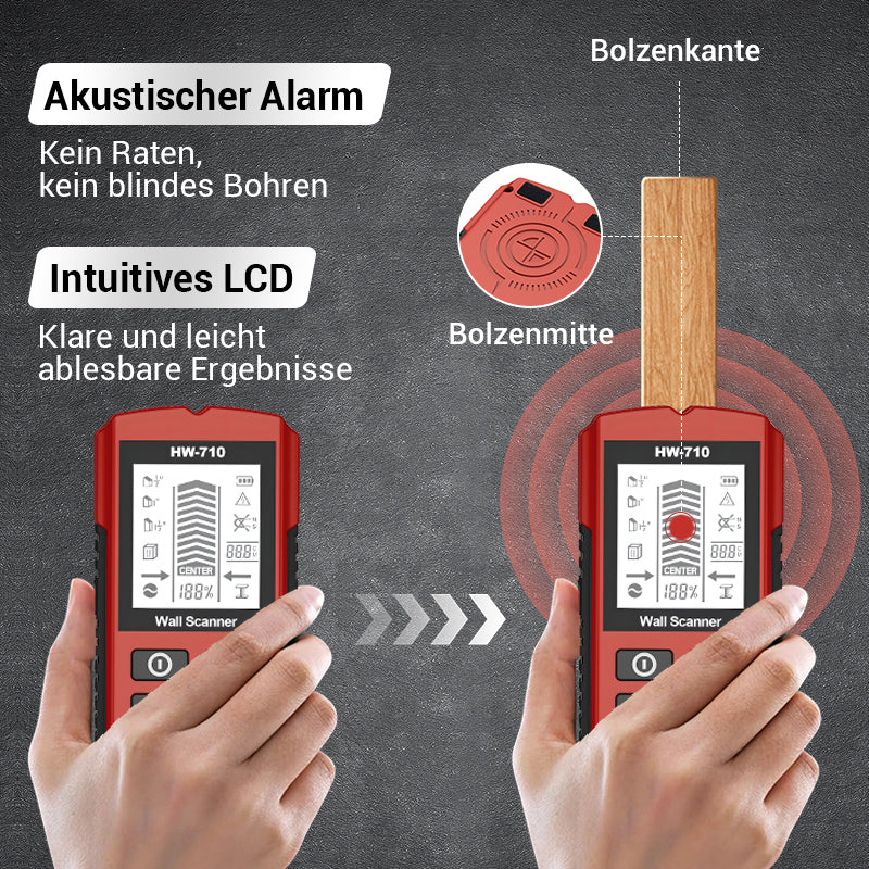 🎁💥Begrenzte Zeit 53% Rabatt💥Multifunktionaler Handheld Metall und Wand Detektor