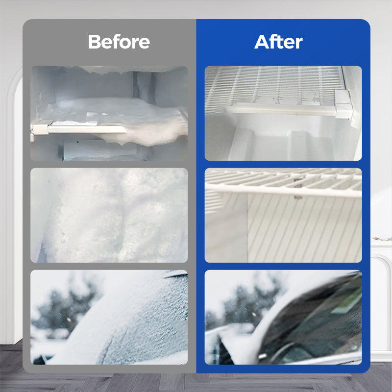 Auftausprühmittel für Kühlschrank und Gefrierschrank – Schnelle Eisentfernung mit umweltfreundlicher Formel für müheloses Reinigen 🌿❄️