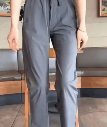 Herren Sommer Ice Silk Sweatpants