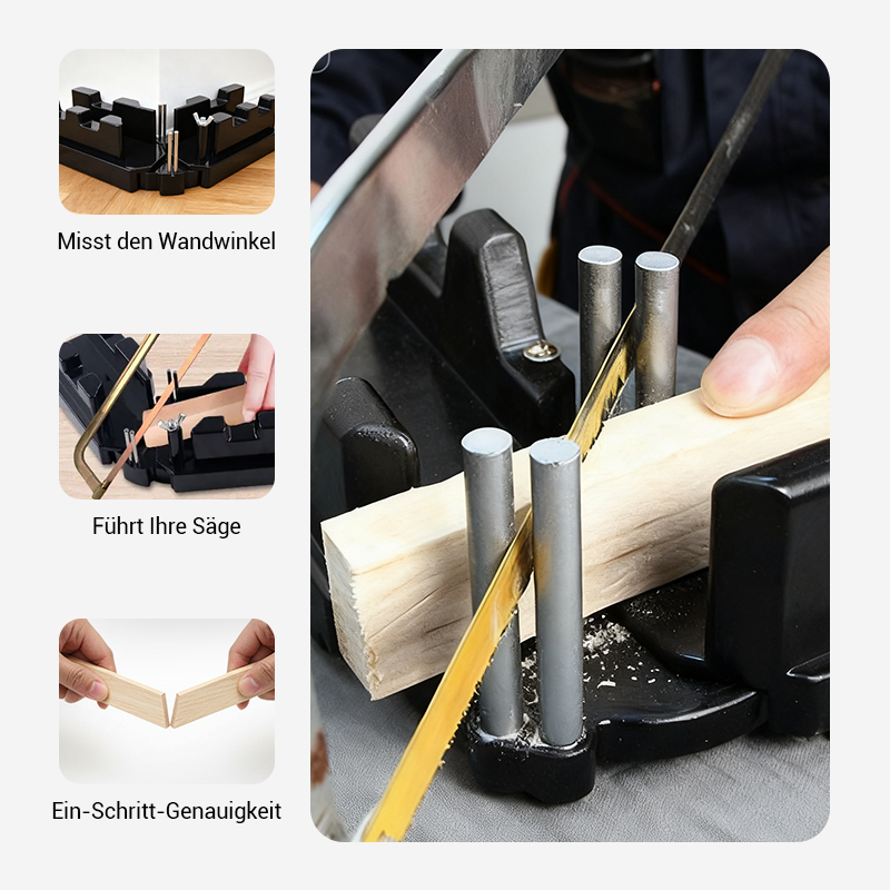 ⏳Begrenzte Zeit 50 % Rabatt💥2-in-1-Mess- und Gehrungssägenwerkzeug