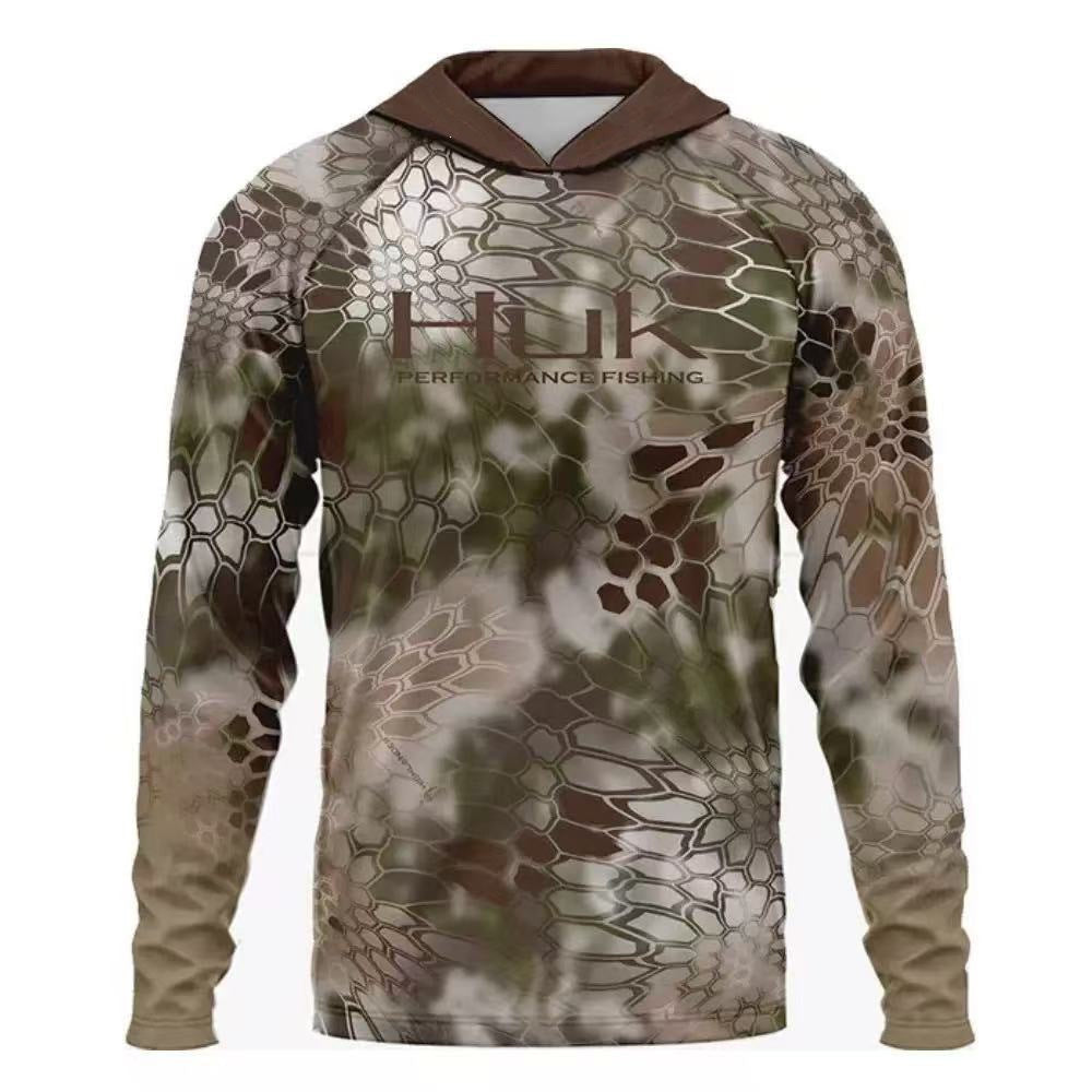 🎣 50% RABATT! ☀️ UV-Schutz Angelshirt mit Kapuze – UPF 50+, leicht & atmungsaktiv – Perfekt für Angeln, Wandern & Outdoor 🌿