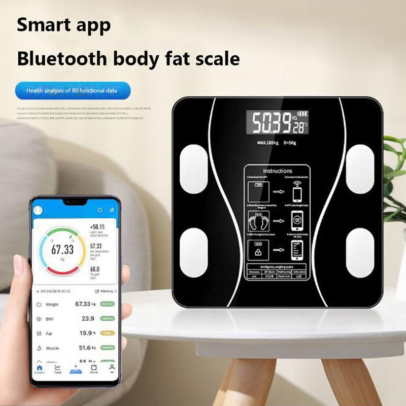 🥳💞Über 50.000 Stück verkauft!👵❤️ 50 % Rabatt! Intelligente Körperfettwaage – Kennen Sie Ihre Werte, verfolgen Sie Ihre Gesundheit! Misst ganz einfach Gewicht und Körperfett. Großes Display, automatische Einschaltung. Ihr Begleiter für Ihr Wohlbefinde