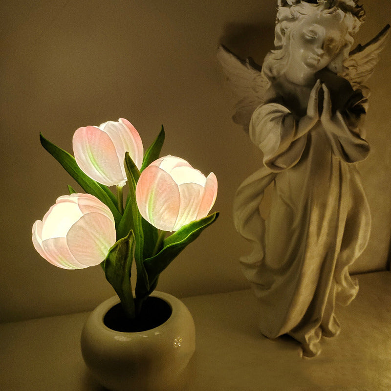 LED Tulip Night Light Flower Table Lamp🌷✨Buy 2 free shipping