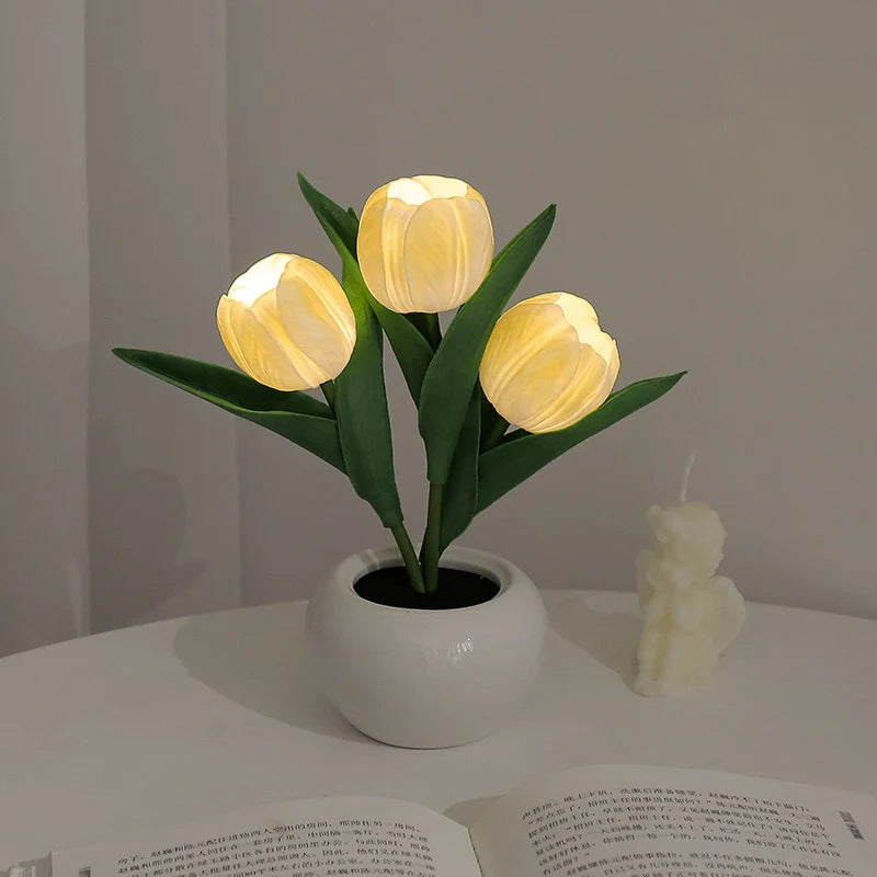 LED Tulip Night Light Flower Table Lamp🌷✨Buy 2 free shipping