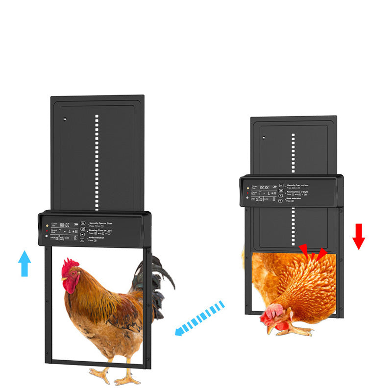 🔥🔥Neu erhältlich 50% RABATT🎁Solarbetriebene automatische Hühnerstalltür