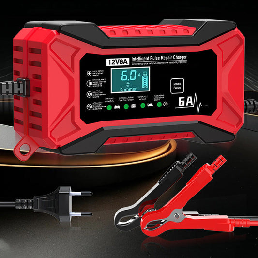 Smart Battery Charger for Car & Motorcycle