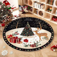🎄Festive Non-Slip Round Christmas Tree Rug✨