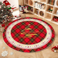 🎄Festive Non-Slip Round Christmas Tree Rug✨