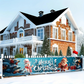 Outdoor Merry Christmas Hanging Banner