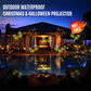Outdoor Waterproof Christmas & Halloween Projector