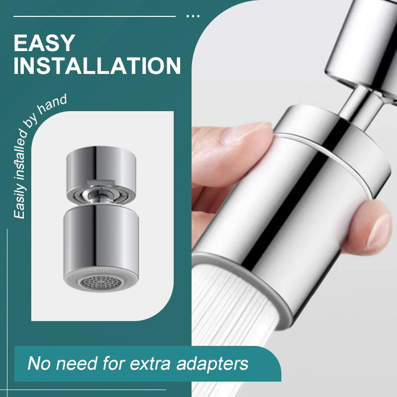 🔥 LETZTER TAG DER AKTION - 50 % RABATT 🚰✨ 360° Drehbarer Wasserhahn mit 2-in-1-Funktion & Trinkwassersprudler – Präzise Armaturen für flexibles, nachhaltiges Kochen! 🌱💧