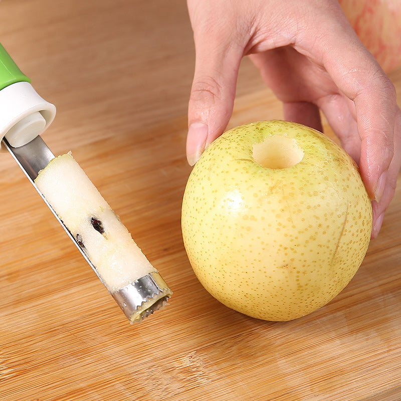 🥳 2026 HOT SALE 🥳💞 50.000+ VERKAUFT! 🔪🛒 Kaufe 1, erhalte 1 GRATIS + 50% RABATT! Der 2-in-1 Küchenheld: Entkernen & Schälen in einem Dreh 🍎⏱️❤️