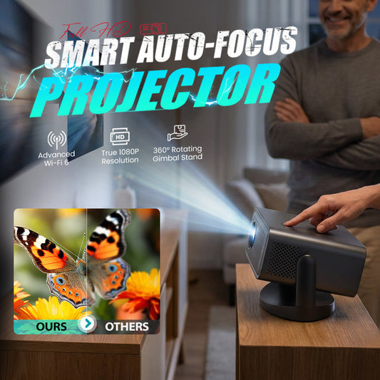 Smart Full HD Projektor mit automatischem Fokus