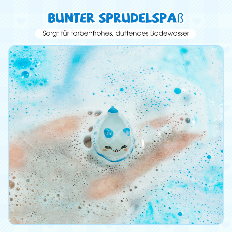 🛁 50% RABATT! 🌊 12-teiliges Badebomben Ozean-Motiv Set – Sprudelndes Badevergnügen mit Meeresduft, Pflegendes Öl & Plastikfrei 🎁