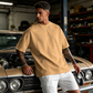 🎁Neuwaren 50% Rabatt💥Herren Urban Style Loose Fit T-Shirt – Premium Baumwollmix, Lässiger Oversize-Schnitt & Grafikdruck