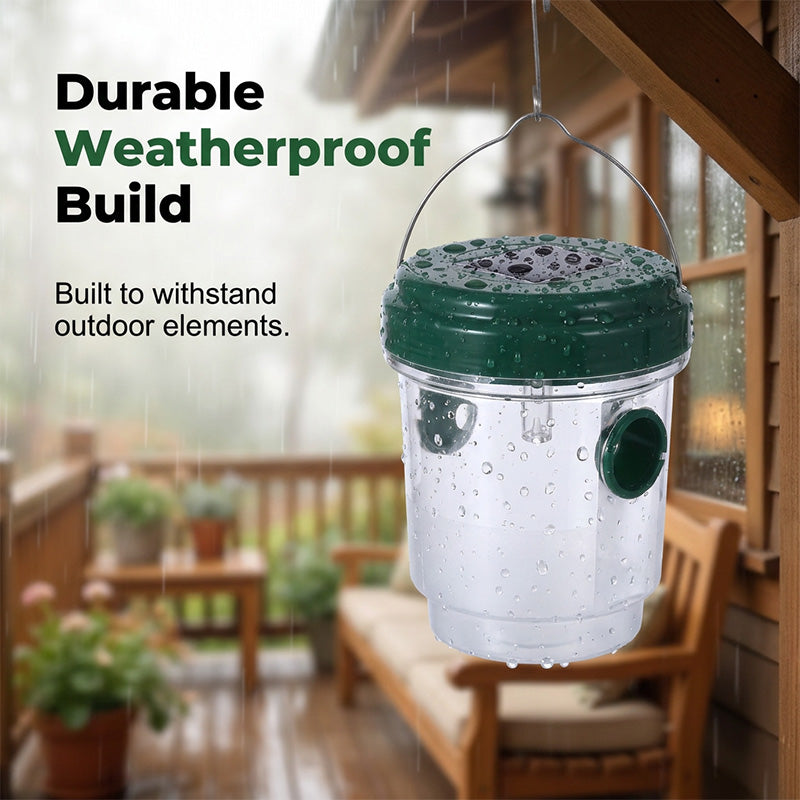 🔥 SOMMER DEAL: -50% 🐝 Solarbetriebene Wespenfalle 🌙 automatisch wirksam bei Tag & Nacht ☀️✨