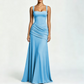 🌞 50 % RABATT AKTUELL GÜLTIG! ✨ Gelbes drapiertes Abend-Maxikleid – Schmeichelnde Taillierung, weich fallendes Material und edler Look für Partys & Urlaub 🌟