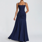 🌞 50 % RABATT AKTUELL GÜLTIG! ✨ Gelbes drapiertes Abend-Maxikleid – Schmeichelnde Taillierung, weich fallendes Material und edler Look für Partys & Urlaub 🌟