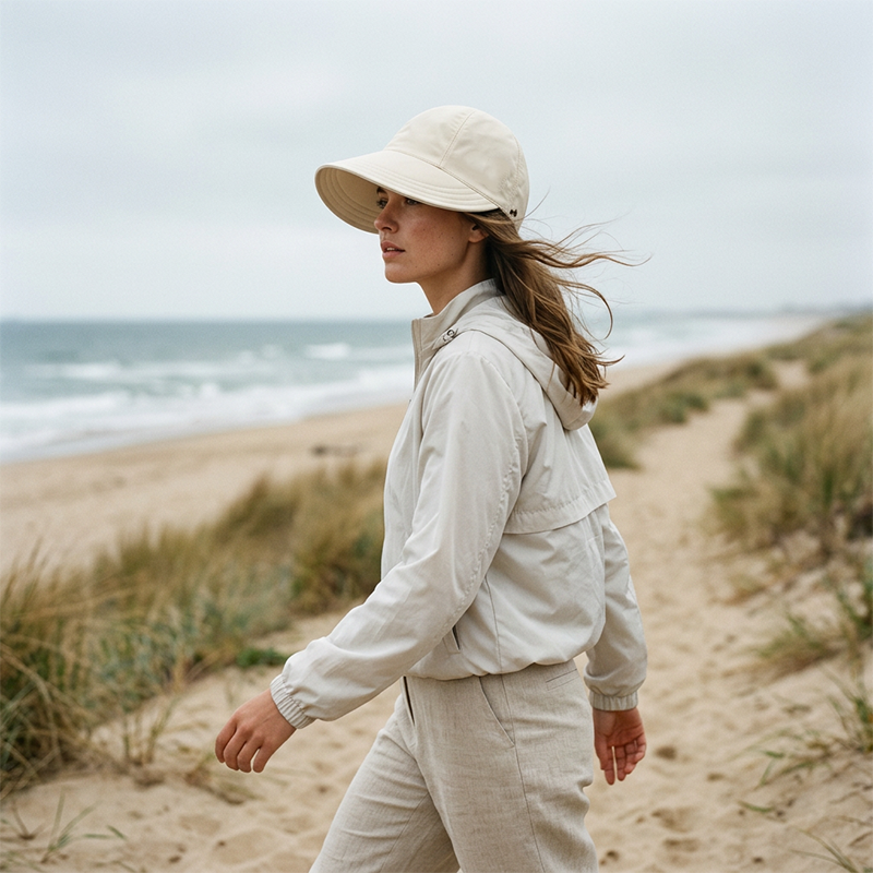 💥50% RABATT!🧢Damen-Sonnenhut mit verstellbarem Pferdeschwanz-Ausschnitt – Atmungsaktiv & leicht – Perfekt für Strand, Garten oder Reisen – schützt zuverlässig vor UV-Strahlung🌿👒