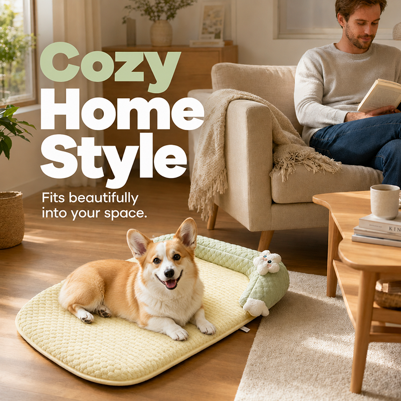 🐾 50% RABATT! ❄️ Kühlende Sommerunterlage für Hunde & Katzen – Noppenstruktur & atmungsaktiv – Waschbar, ideal für kleine bis mittelgroße Haustiere – perfekt für heiße Tage 🐶🌞✨