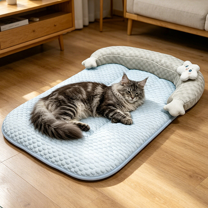 🐾 50% RABATT! ❄️ Kühlende Sommerunterlage für Hunde & Katzen – Noppenstruktur & atmungsaktiv – Waschbar, ideal für kleine bis mittelgroße Haustiere – perfekt für heiße Tage 🐶🌞✨