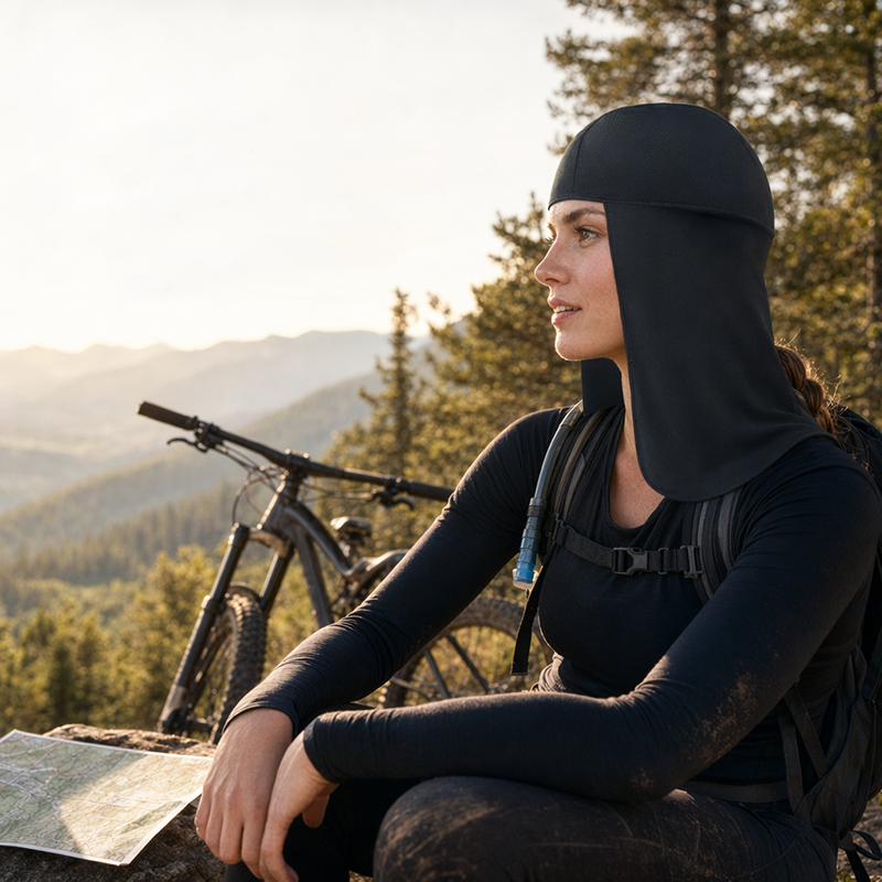 🧢 50% RABATT! 🏔️ Leichte Outdoor-Multifunktionskappe mit langem Nackenschutz – Atmungsaktiv & vielseitig – Als Kopf- oder Halstuch nutzbar – perfekt für Wandern, Radfahren & Reisen 🚴‍♂️✨
