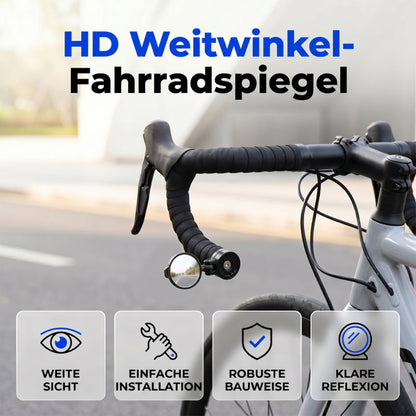 ⏰️Nur für kurze Zeit: 50 % Rabatt!🚲360° drehbarer HD-Weitwinkel-Fahrrad-Rückspiegel