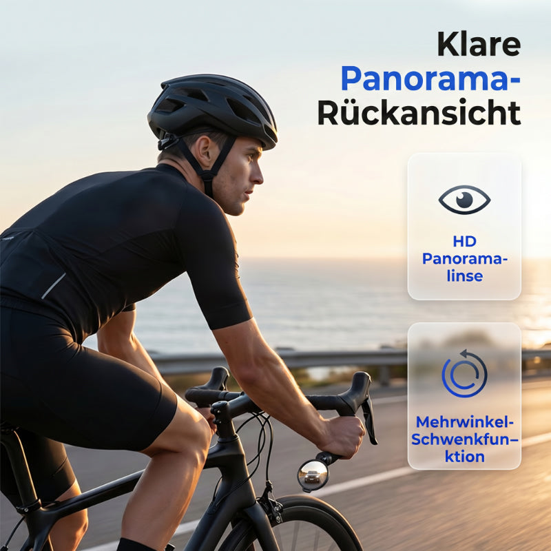 ⏰️Nur für kurze Zeit: 33 % Rabatt!🚲360° drehbarer HD-Weitwinkel-Fahrrad-Rückspiegel