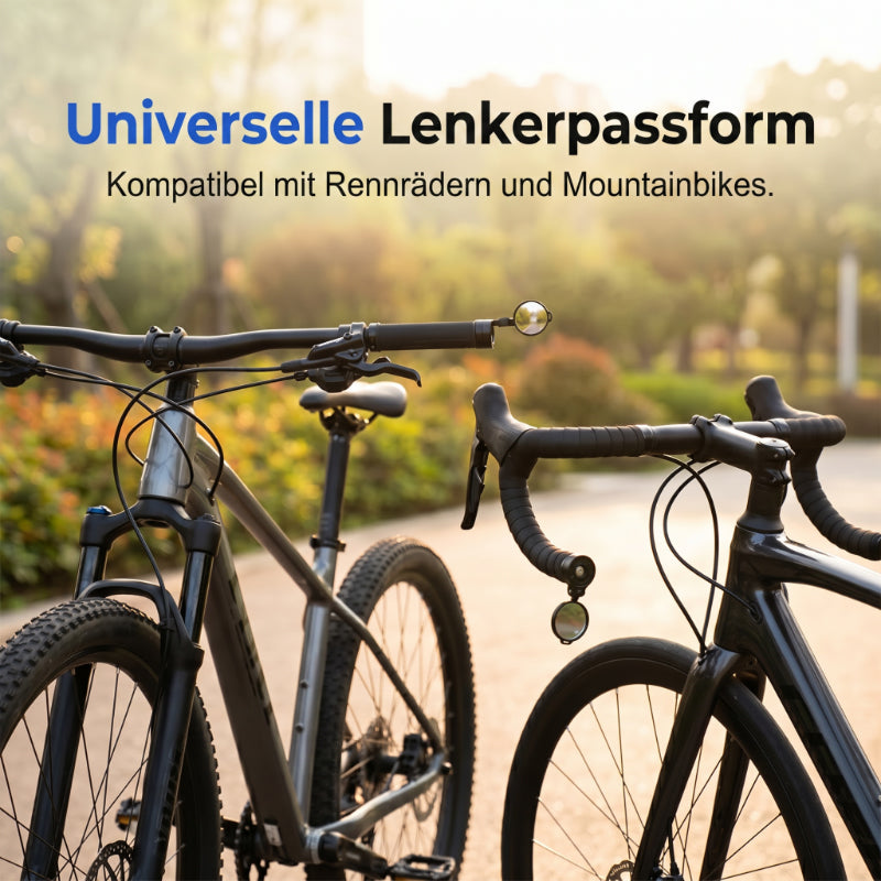 ⏰️Nur für kurze Zeit: 33 % Rabatt!🚲360° drehbarer HD-Weitwinkel-Fahrrad-Rückspiegel