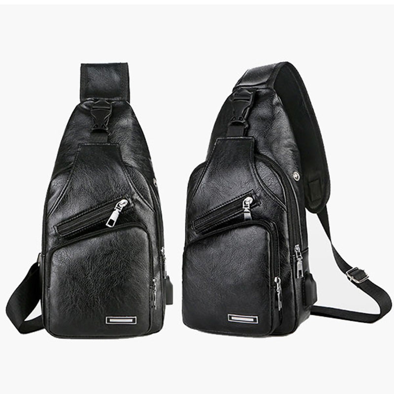 🎒 50% RABATT! 🎁 Multifunktionale Brusttasche aus hochwertigem Leder – Kompakt & praktisch – Ideal für Reisen, Alltag oder als stilvolles Accessoire – sicherer & bequemer Sitz 🧳✨🛡️