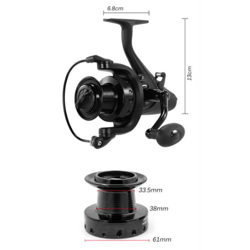 🌀🎣 50% RABATT! Baitrunner-Spinnrolle – Dual-Drag, leise, stabil, für Raubfisch & Friedfisch. 💪