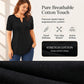 🎉 LIMITED TIME 50% OFF! 👚 V-Neck Pleated Blouse – 47K+ Sold! Graceful Pleated Detail & Flattering V-Neckline ✨