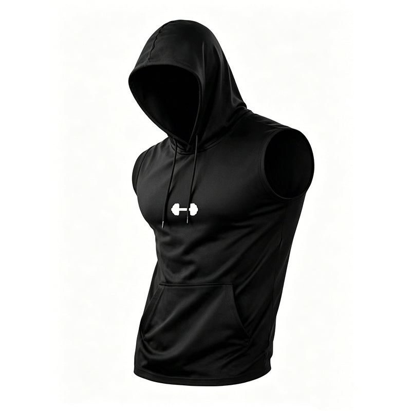 🎉 BEGRENZTE ZEIT 50% RABATT! 💪 Herren Sportliches Ärmelloses Kapuzenshirt – Maximale Bewegungsfreiheit & Leichter Atmungsaktiver Stoff 🏋️