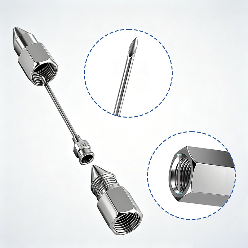 🔧 Präzises Schmieren für schwer zugängliche Stellen – mit dem Nadeldüsen-Set