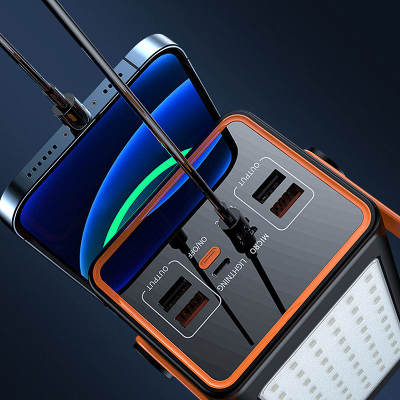 Powerbank 🔋 Ultraschnelle Powerbank – Lithium-Polymer – 16W mAh & Multi-Geräte-Laden für Reisende