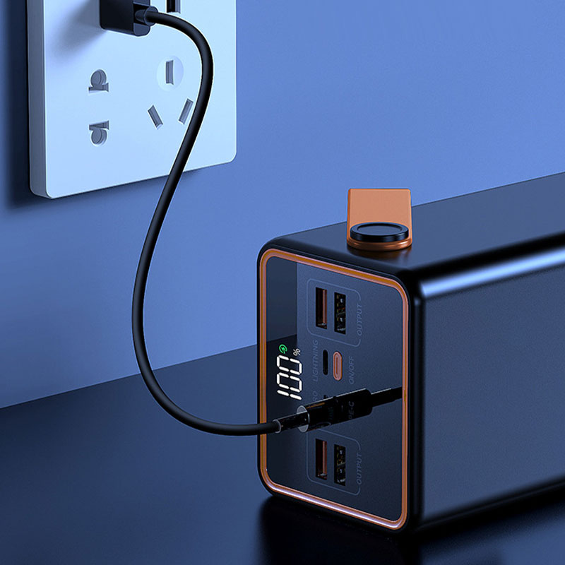 Powerbank 🔋 Ultraschnelle Powerbank – Lithium-Polymer – 16W mAh & Multi-Geräte-Laden für Reisende