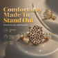 🐆 50% RABATT! 💍 Vintage Leopardenmuster Ovaler Ring – Einzigartiges Design, elegant & robust – Perfekt für jeden Tag & besondere Anlässe ✨