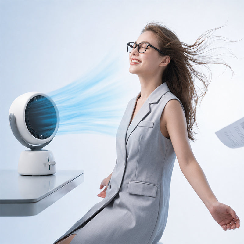 Intelligenter Gesichtsverfolgung Desktop-Ventilator